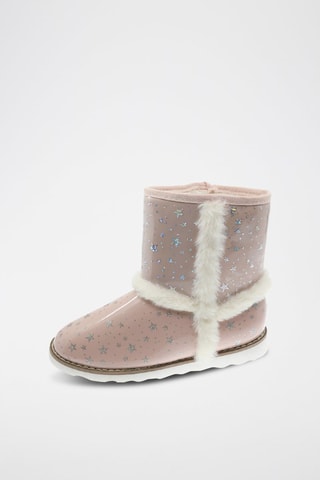 Bottines fourrées - Rose