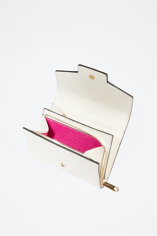 Leren Clutch Angèle - Wit