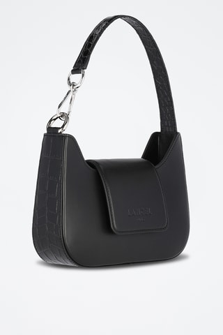 Leren Handtas Sixtine - Zwart