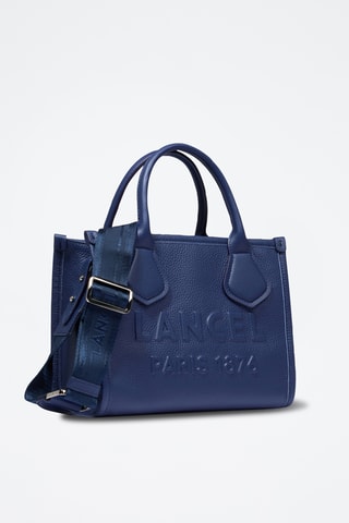 Leren Handtas Jour S - Marineblauw