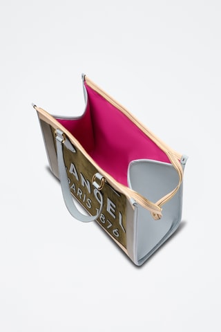 Leren Shopper Signature L - Kaki
