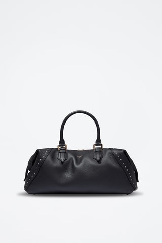 Leren Bowlingtas Charlie - Zwart