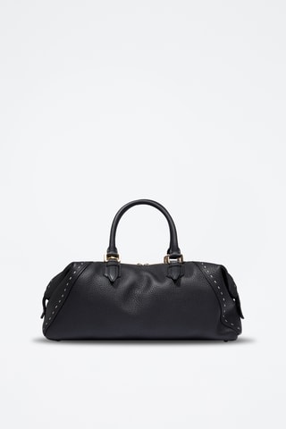 Leren Bowlingtas Charlie - Zwart