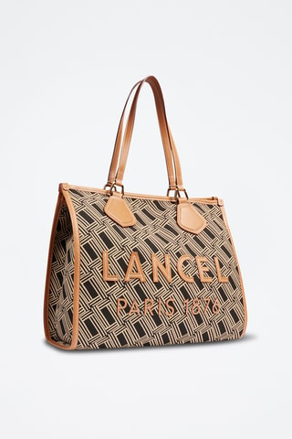 Leren Shopper Lancel Tote L - Beige