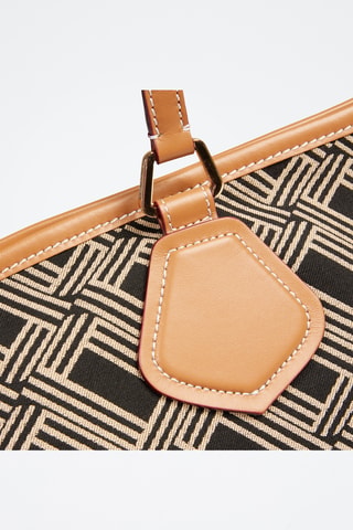 Leren Shopper Lancel Tote L - Beige