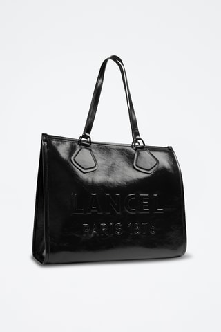 Leren Shopper Lancel Tote L - Zwart