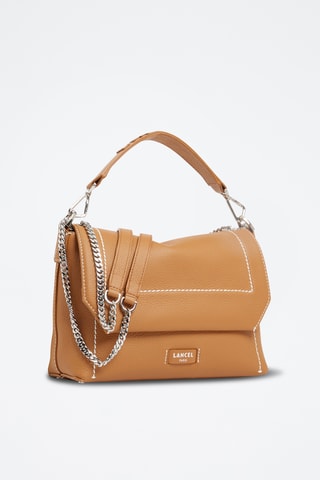 Leren Handtas Ninon M - Camel