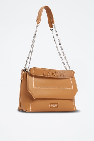 Leren Handtas Ninon M - Camel