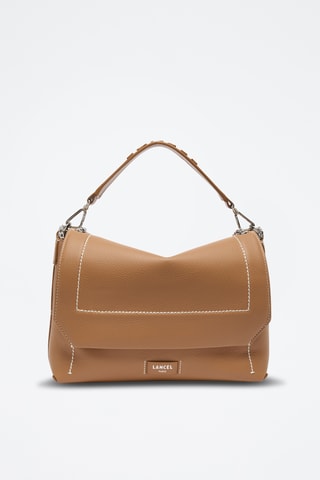 Leren Handtas Ninon L - Camel