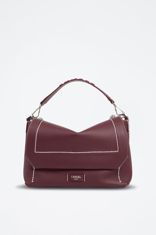 Leren Handtas Ninon L - Bordeauxrood