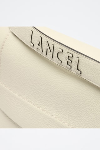 Leren Handtas Ninon L - Beige