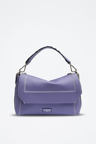 Leren Handtas Ninon L - Indigoblauw