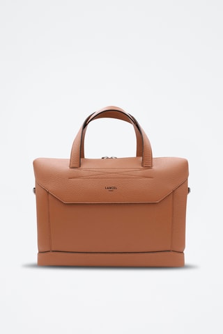 Leren Aktetas Graphic S - Camel