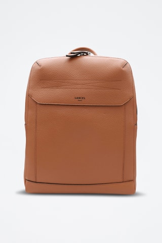 Leren Rugtas Graphic - Camel