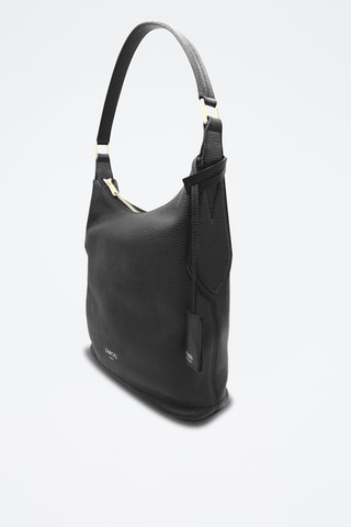 Leren Trendy Handtas Alphonse M - Zwart