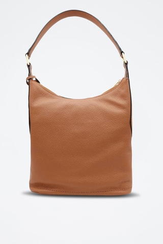 Leren Trendy Handtas Alphonse M - Camel