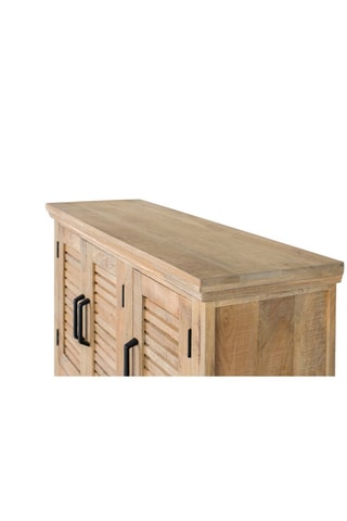 Buffet 3 portes en manguier - 120 x 180 x 40 cm