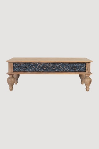 Table basse en teck - 46 x 125 x 65 cm