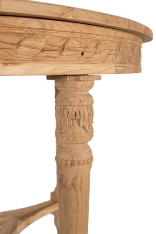 Table en teck - 120 x 79 x 120 cm