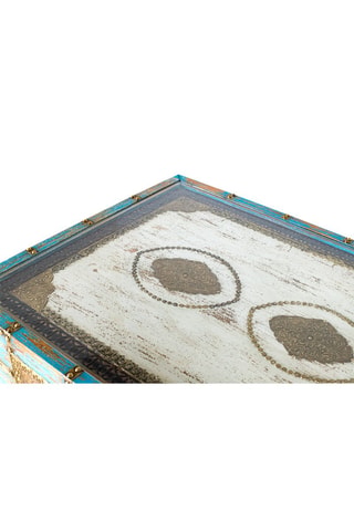 Table basse en manguier - 120 x 46 x 70 cm