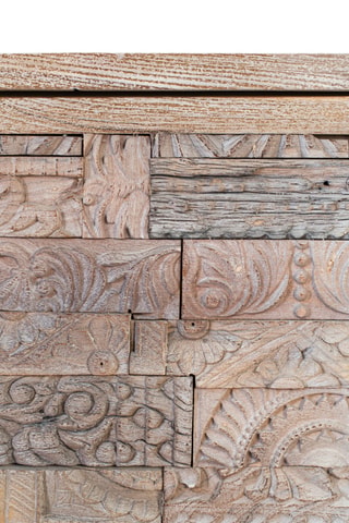 Buffet 4 portes en chêne - 180 x 86 x 40 cm