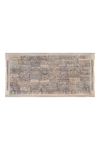 Tête de lit à suspendre en chêne - 167 x 82 x 7 cm