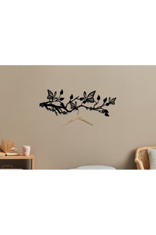 Porte-manteau mural Butterfly World - 60 x 24 x 2 cm