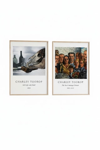 2 cuadros Charley Toorop - 30 x 40 cm