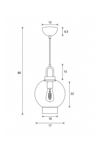 Suspension - Doré - 40 W