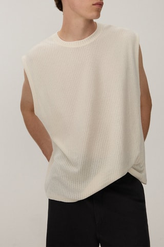 Gilet - Ecrù