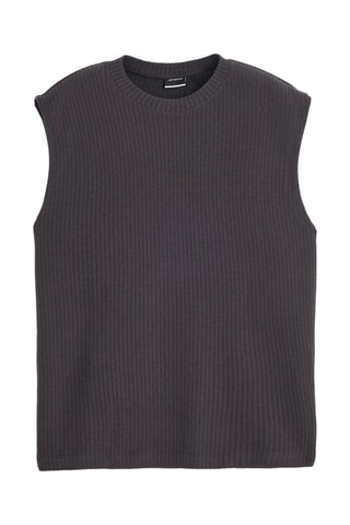 Pull sans manches - Anthracite