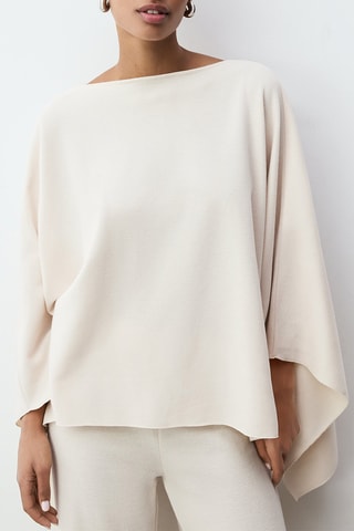 Poncho - Ecru