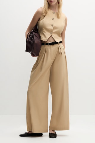 Gilet de costume - Beige