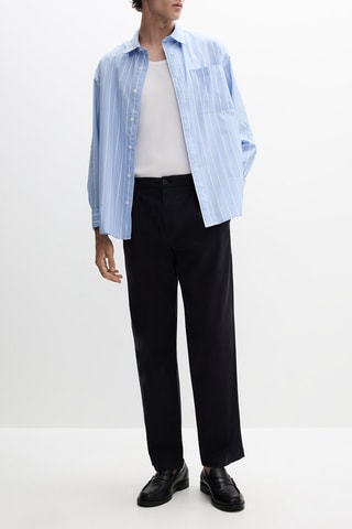 Chino relaxed - Bleu marine