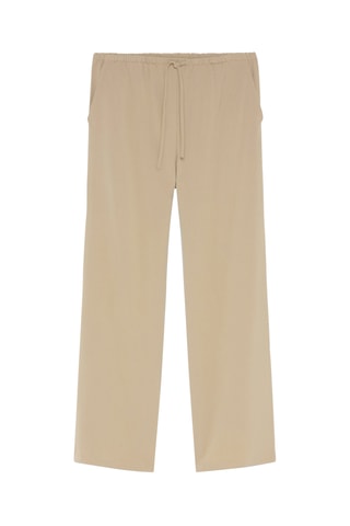Pantalon straight - Marron