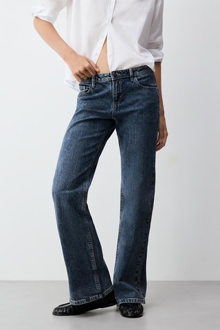 Jean bootcut - Bleu