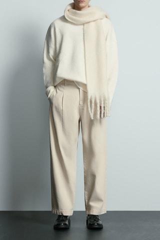 Jean relaxed - Beige