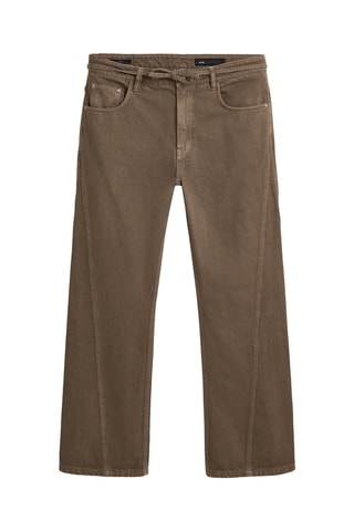 Jean flare - Marron