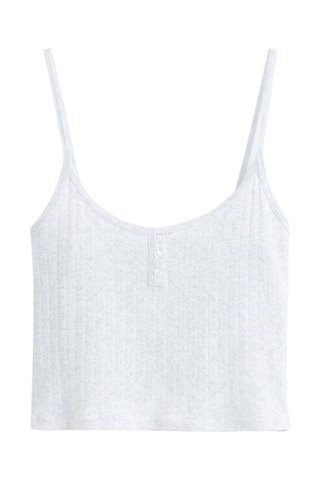 Crop top - Gris clair