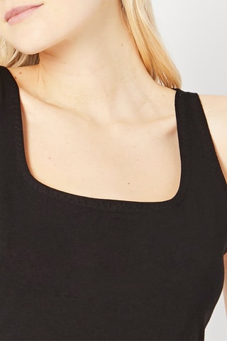 Crop top Noir