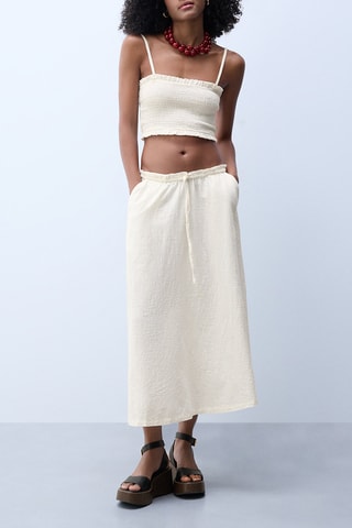Crop top - Ecru