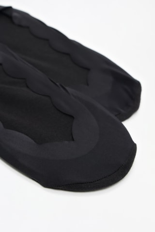 2 paires de protège-pieds - Noir