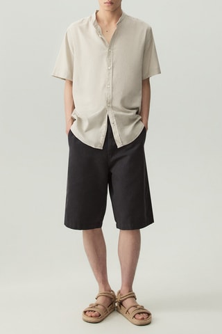 Chemise en lin - Beige