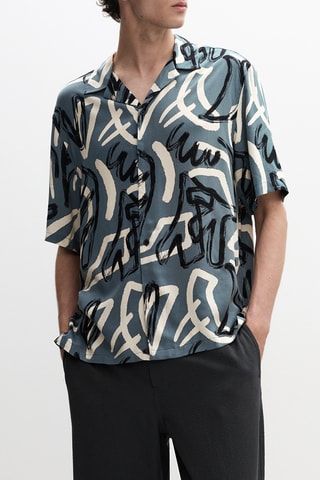 Chemise - Bleu et blanc