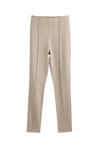 Legging taille haute - Beige clair