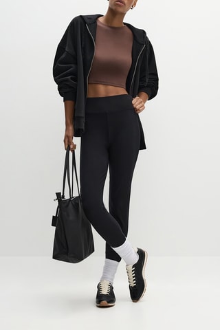 Legging taille haute - Noir