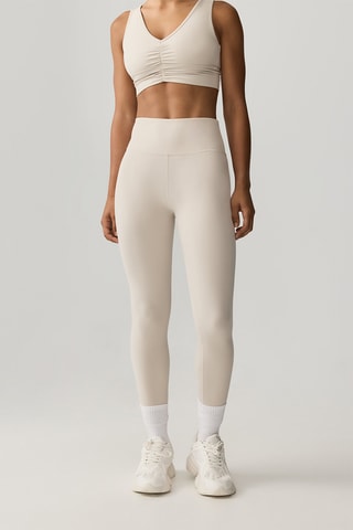 Legging taille haute - Ecru