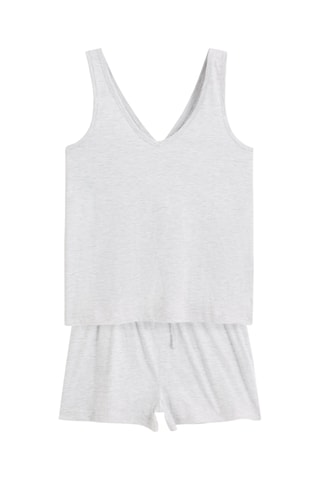 Pyjama - Gris clair chiné