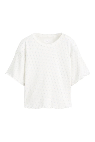 T-shirt de pyjama - Blanc