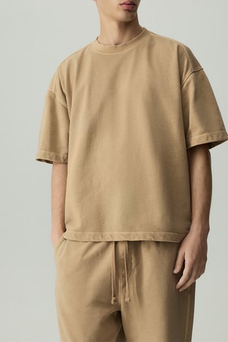 T-shirt - Marron clair